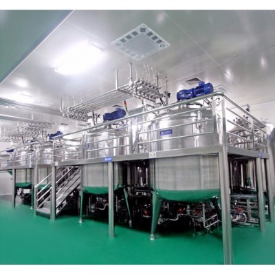 1000L chemical blending mixer tank hotel liquid shampoo mixing machine liquid soap making machine